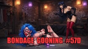 Bondage Gooning #57D: Mistress Locks Your Will (Animated, Music, Text)