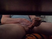 Under the desk at work jack