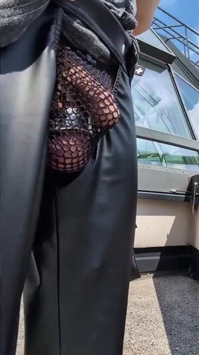 Soaked in a Strange City - My Naughty Urban (thong) Walk