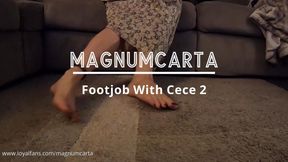 "Footjob With Cece 2"- Full video