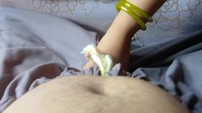 First Time Fucking my wife in bedrom