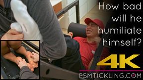 Pizza boy tickled 4K