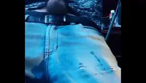 Skinny Young 18+ Man Finds Pleasure Cuming At Work In Dirty Underwear