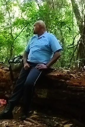 Passenger Caught the Bus Driver in the Woods