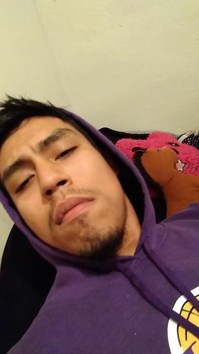 On My Stepsister's Bed Touching Cock