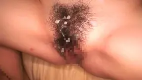 Teen Babe Riona Minami´s Hairy Pussy Gets A Creampie 5