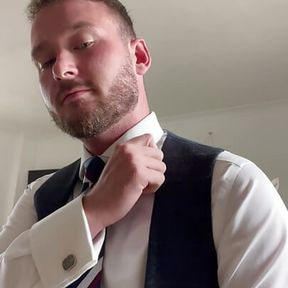 Suited Office Cock