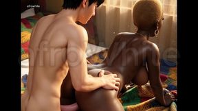 naughty african ebony naija seduced & creampied by strict white european teacher after class - interracial school porn, big black tits, tight teen pussy, hardcore fucking, student-teacher fantasy