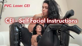 CEI - Self Facial Instructions