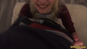 Kenna James wild ride deep throat sloppy cumslick stuffed tight pussy