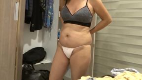 My wife erotically undresses to have sex with her lovers