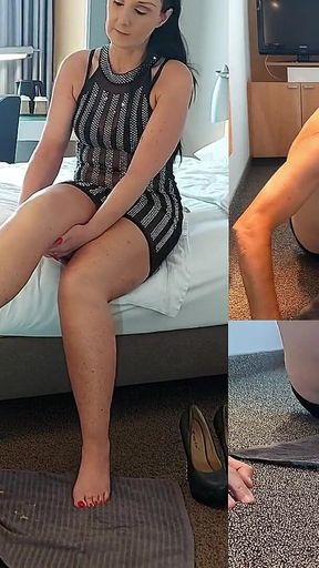 Breakfast From the Mistresss Feet