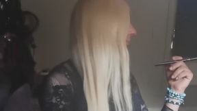 smocking sucking bbc dildo