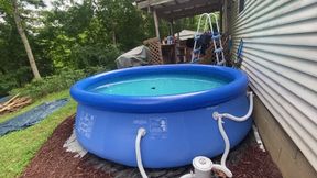 Tiny Human in Giantess Pool  1080