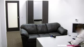 Noelle's Sizzling Casting Couch Debut: Anal Creampie & Blowjob