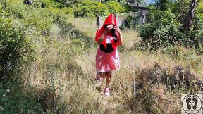 ana spears 4k little red riding hood gasoline chainsaw teasing you