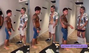 Straight dude destroyed by gay for pay Latino daddy