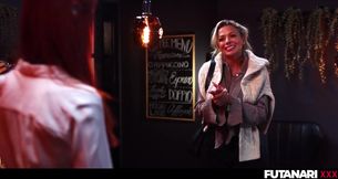 Werewolf Futa Transforms Chokes Redhead Gushing Cum Swallow