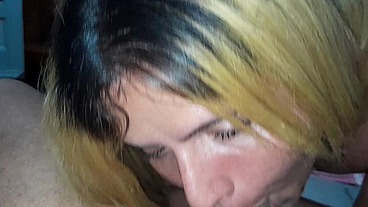 I found Nicole, whore in the center, she swallowed my dick and I even stuck my dick in her big ass