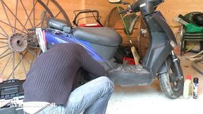 Cindy Gets Analized Outdoor in Threeway with Papy Voyeur