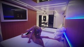 Hot Backstage I Fill the MILF&#8242;s Pussy and Big Clit with Cum!