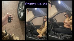 Starting the car