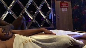 sexo apasionado termina con semen en el culo
