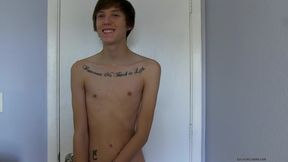 Interviewing New Twink Boy Nick