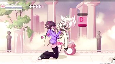 Max the ELF : ( ANIMATION ) _ FUTA CHICAS - HERMANASTRA SE EXITA CUANDO ESTAMOS SOLAS