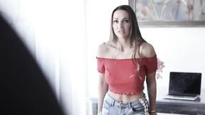 ”Sexy COUGAR Can't Overcome Her Phobia, Gets Ravaged Hard Instead”