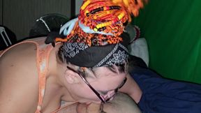 Back at It Again Sucking His Cock Till He Exploded in My Mouth