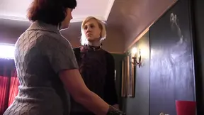 Aiden Starr uses strap-on to fuck Syd Blakovich