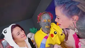 Cosplay Anal Fisting Fun With Anuskatzz, Flora And Lily - Lily Lu
