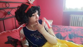 chantal channel as burpin snowhite so wet and hot