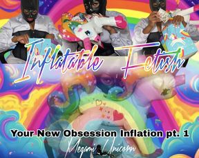 Inflatable Fetish: Your New Obsession Inflation pt. 1 Hooded Goddess Unicorn