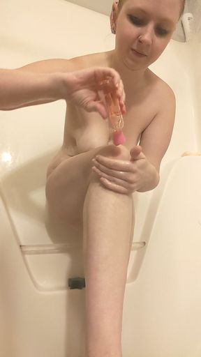 Soaping with Liquid Body Wash