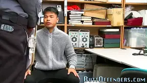 Caught: Delinquent Asian Teen 18+ Gets Hardcore Anal Cumshot –