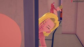 kame roshi fucking android 18 in front of krilin full scene for reds - dbzex 4 - full & pov on sheer & ptrn: fantasyking3