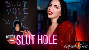 Slut Hole - Cock Sucking Training
