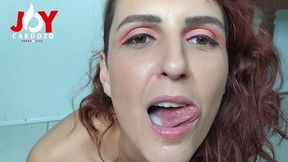 ela tomou todo meu leite -