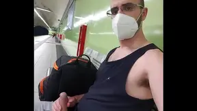 Tough Encounter – She Dominates Him On The Subway In PublicGayXXX