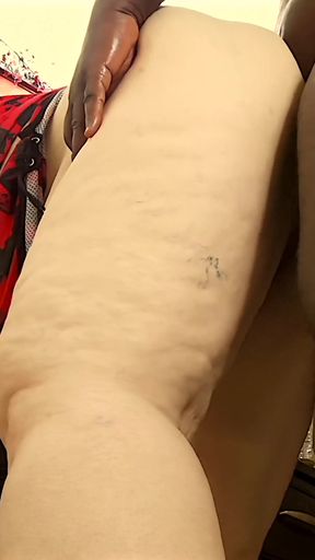 Key moment from "This black guy loves fucking his slutty wife big fat juicy ass white pussy so much &amp; cumming deep inside&hellip;"