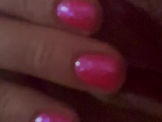 Charming Pink Fingernails In My Matching Vagina