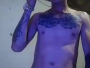 Sexy Boy Tickles Himself While Dancing Erotic part 2