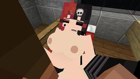 the jenny mod fapcraft minecraft - ellie being the true goth girl we want and see her getting fucked