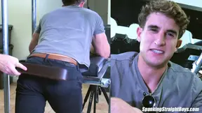 A Straight Boy gets a Real Birthday Spanking