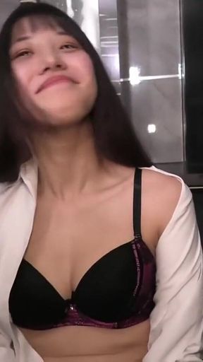 Unsatisfied by Quick Boyfriend Debut Prim Beauty Moans Then Creampie