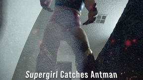 Super girl catches Shrunken Antman 2