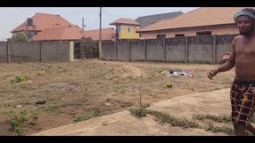 Sex Addicted Nasty Bitch Fuck Her Husband Brother Outside Behind the Window