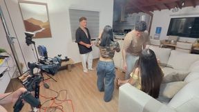 BTS -Boyfriend swap with my stepsister